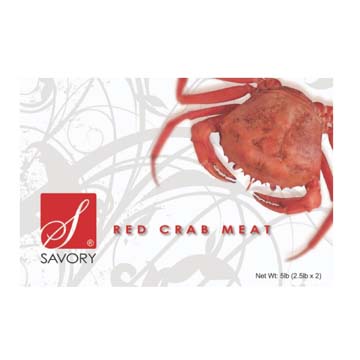 SAVORY RED CRAB MEAT COMBO INDONESIA 8/5.00 #