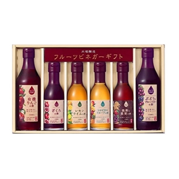 UCHIBORI FRUIT VINEGAR GIFT 6P 4/44.63 Z