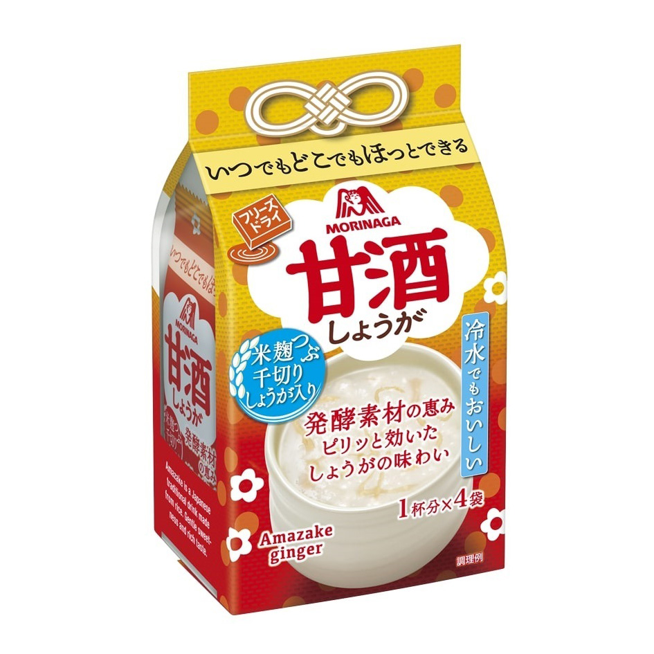 MORINAGA AMAZAKE SHOGA 4P   2/10/1.69 OZ