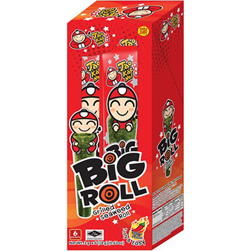 BIG ROLL SEAWEED ROLL SPICY 6P 12/0.63 Z
