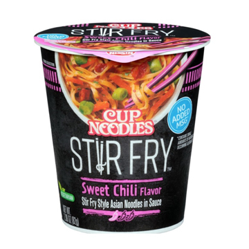 NISSIN FOODS CUP NOODLE SWEET CHILI 40402  6/2.89 OZ