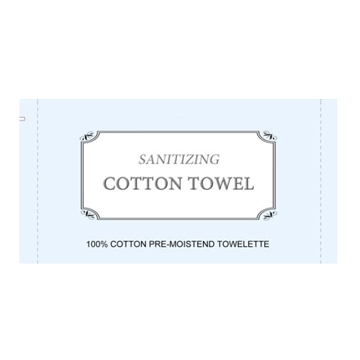 ECO TOWEL SANITIZING COTTON TOWEL 5/100P