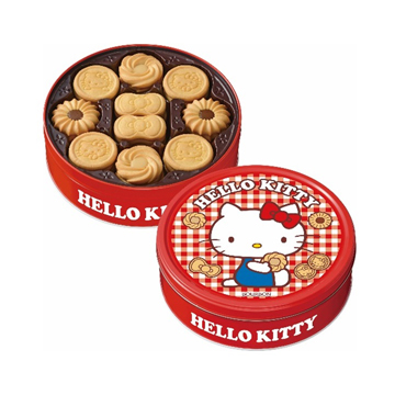 BOURBON HELLO KITTY COOKIES TIN   4/11.50 OZ