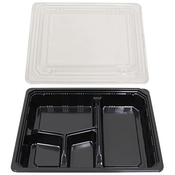 TETSUJIN BENTO BOX W/LID VS-28 R5 6/50 P