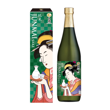 HAKUTSURU UKIYOE JUNMAI SAKE    6/720 ML