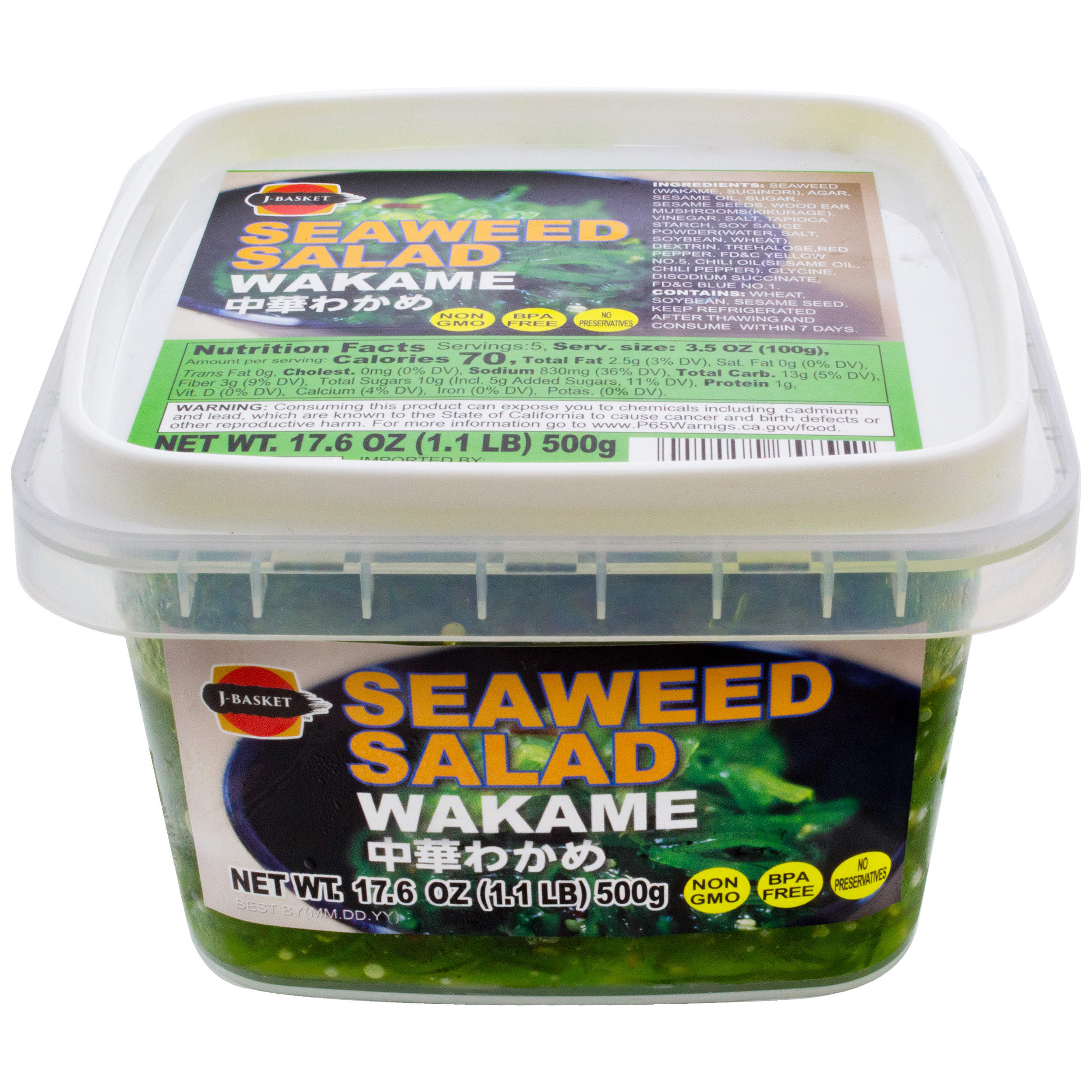 J-BASKET  SEAWEED SALAD CHUKA WAKAME  16/1.10 #