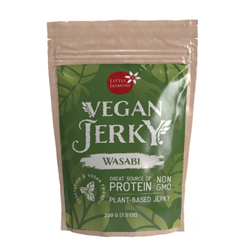 LITTLE JASMINE VEGAN JERKY WASABI  40/7.50 OZ