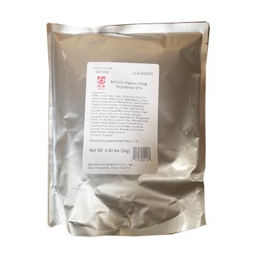 MYOJO RAMEN SOUP VEGETARIAN SHIO SALT 6/4.40 #