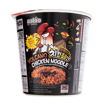 PALDO VOLCANO CHICKEN NOODLE CUP  6/2.47 OZ