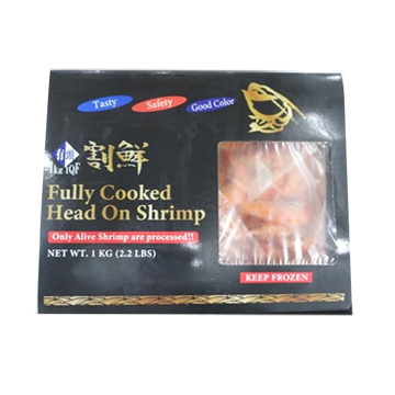 FISHER KING SEAFOODS COOKED HEAD ON SHRIMP L INDO10/2.2 #