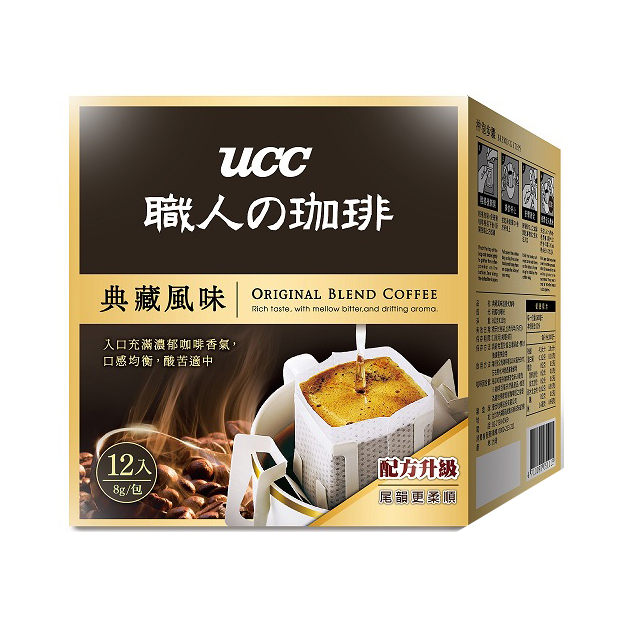 UCC ORGL BLEND DRIP COFFEE 12P 16/3.38 Z