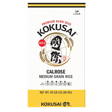 KOKUSAI MEDIUM GRAIN RICE        50.00 #
