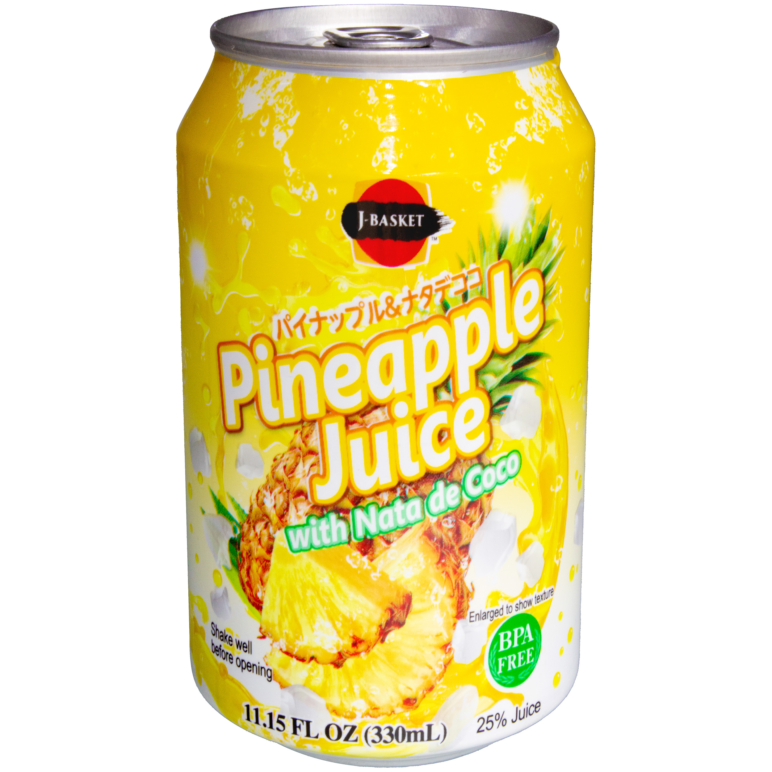 J-BASKET  PINEAPPLE JUICE NATA DE COCO12/11.15Z