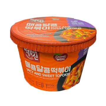 DONG WON SPICY&SWT TOPOKKI CUP 8/4.23 OZ