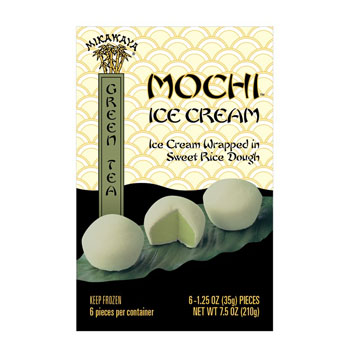 MIKAWAYA MOCHI ICE GREEN TEA    12/7.50 OZ