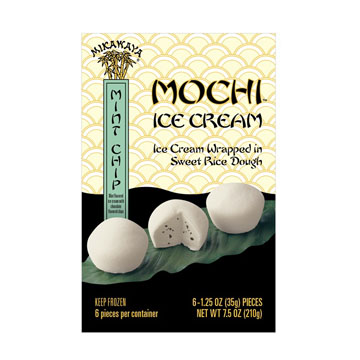 MIKAWAYA MOCHI ICE MINT CHIP  12/7.50 OZ