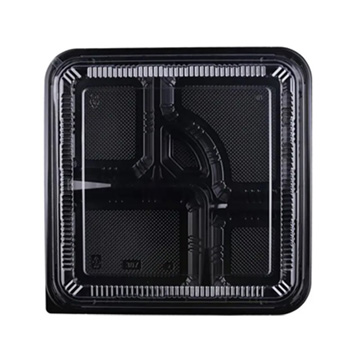 ALPHA BENTO TRAY/LID #307 R6     2/50 PC