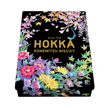 HOKKA KOMEMITSU BISCUIT BLACK CAN 12/4.64Z