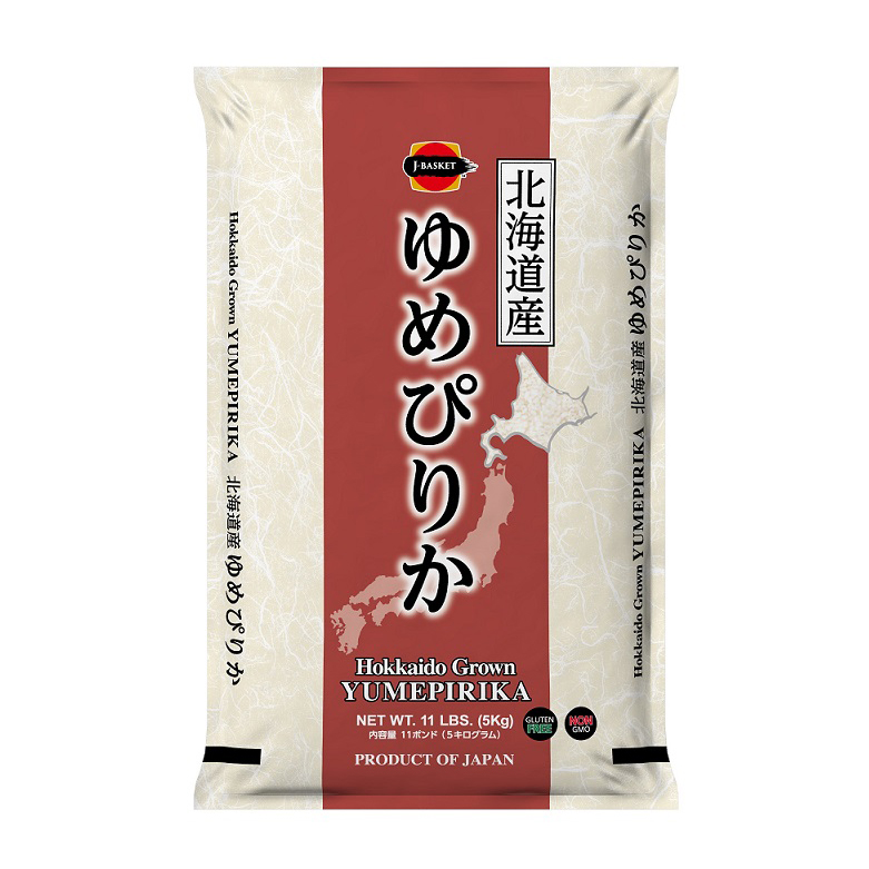 J-BASKET HOKKAIDO YUMEPIRIKA RICE      11.00 #