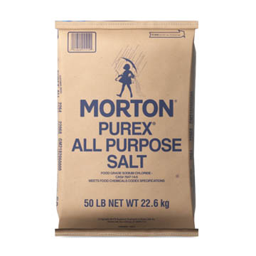MORTON PUREX ALL PURPOSE SALT    50.00 #