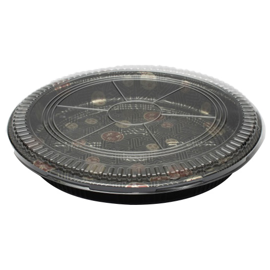 ALPHA SUSHI PARTY TRAY W/LID #64  60 SET