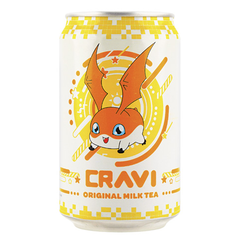 CRAVI DIGIMON ORIGINAL MILK TEA12/10.65Z