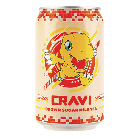 CRAVI DGMN BRN SUGAR MILK TEA 12/10.65FZ