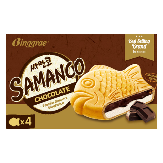 BINGGRAE SAMANCO TAIYAKI CHOCO 6/20.4 FZ