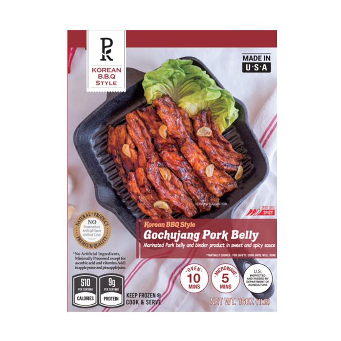 EMART PK KOREAN BBQ STYLE GOCHUJANG PORK BELLY  12/16.00 OZ