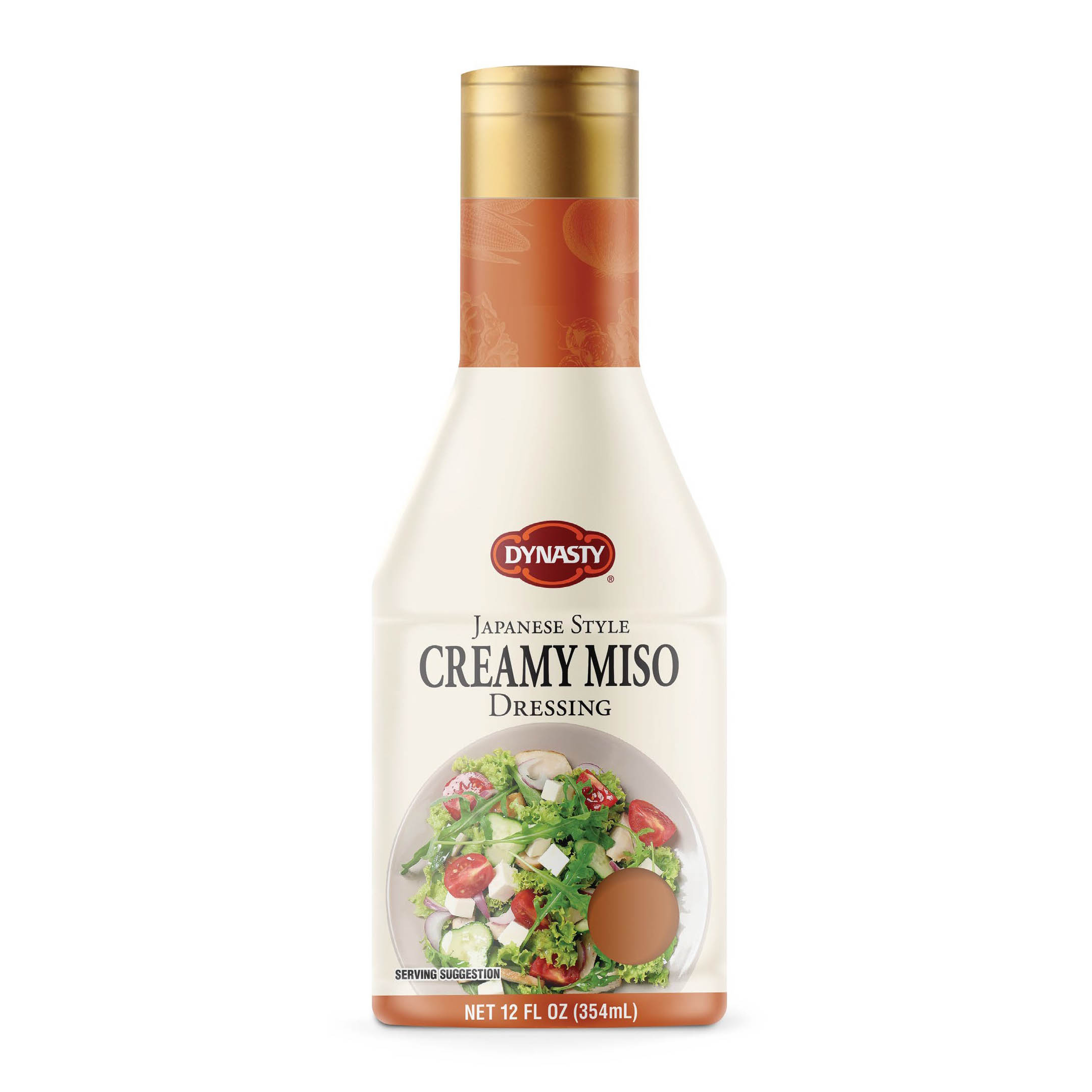 DYNASTY JAPANESE STYLE CREAMY MISO DRESSING 8/12.00 FZ