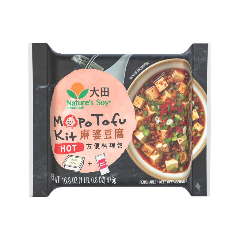 NATURE'S SOY MAPO TOFU SPICY KIT12/16.8Z