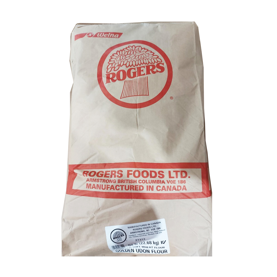 ROGERS GOLDEN UDON FLOUR         50.00 #