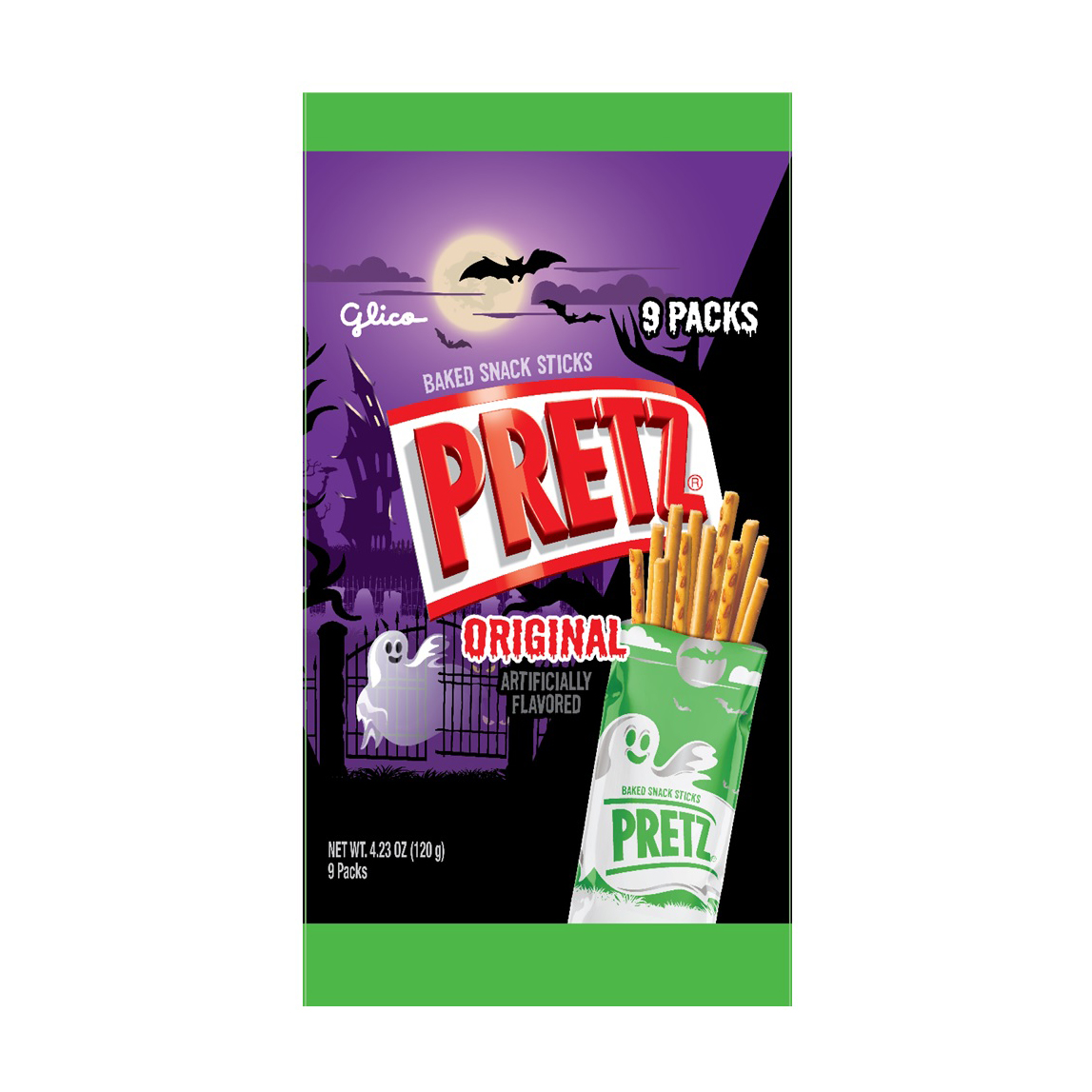 GLICO HLWN PRETZ ORIGINAL 9P 4/5/4.23 OZ