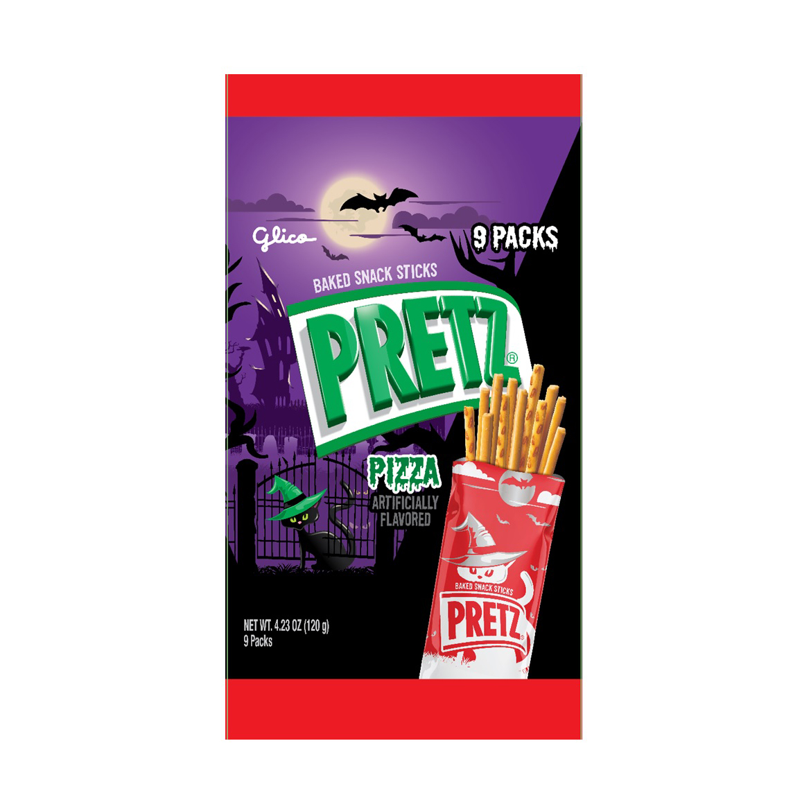 GLICO HLWN PRETZ PIZZA 9P    4/5/4.23 OZ