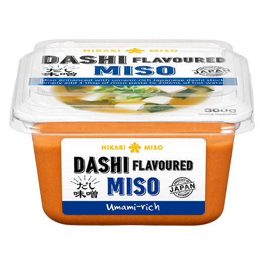 HIKARI DASHI FLAVOURED MISO   8/10.50 OZ