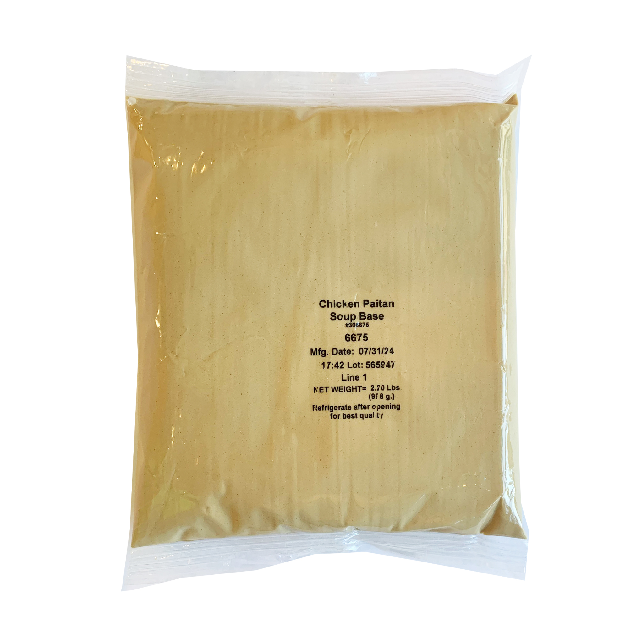 NIPPON TRENDS CHICKEN PAITAN SOUP BASE 306675 6675 FOR MARUGAME 8/2.20 #