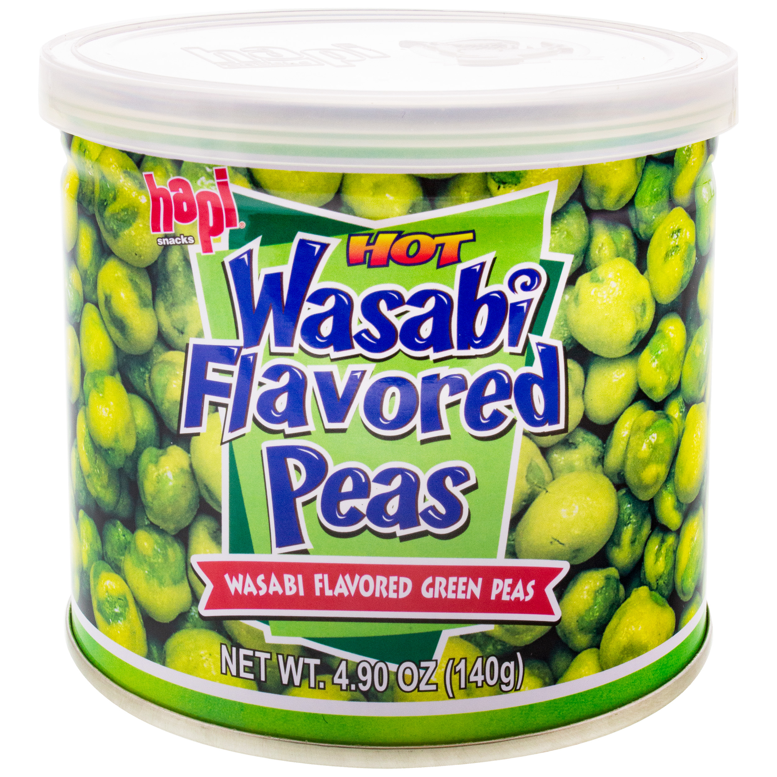 HAPI WASABI FLAVORED PEAS HOT CAN24/4.9Z