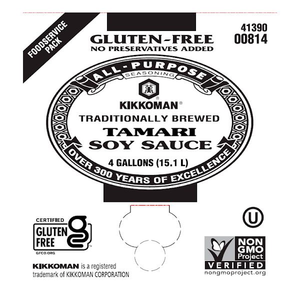 KKM GLUTEN FREE TAMARI SOY SCE     4 GAL