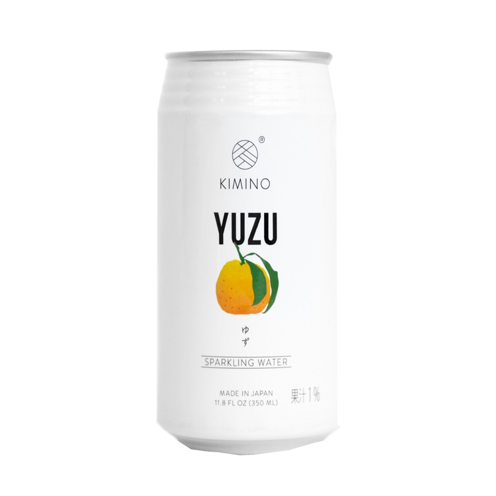 KIMINO SPARKLING WTR YUZU CAN 24/11.8 FZ