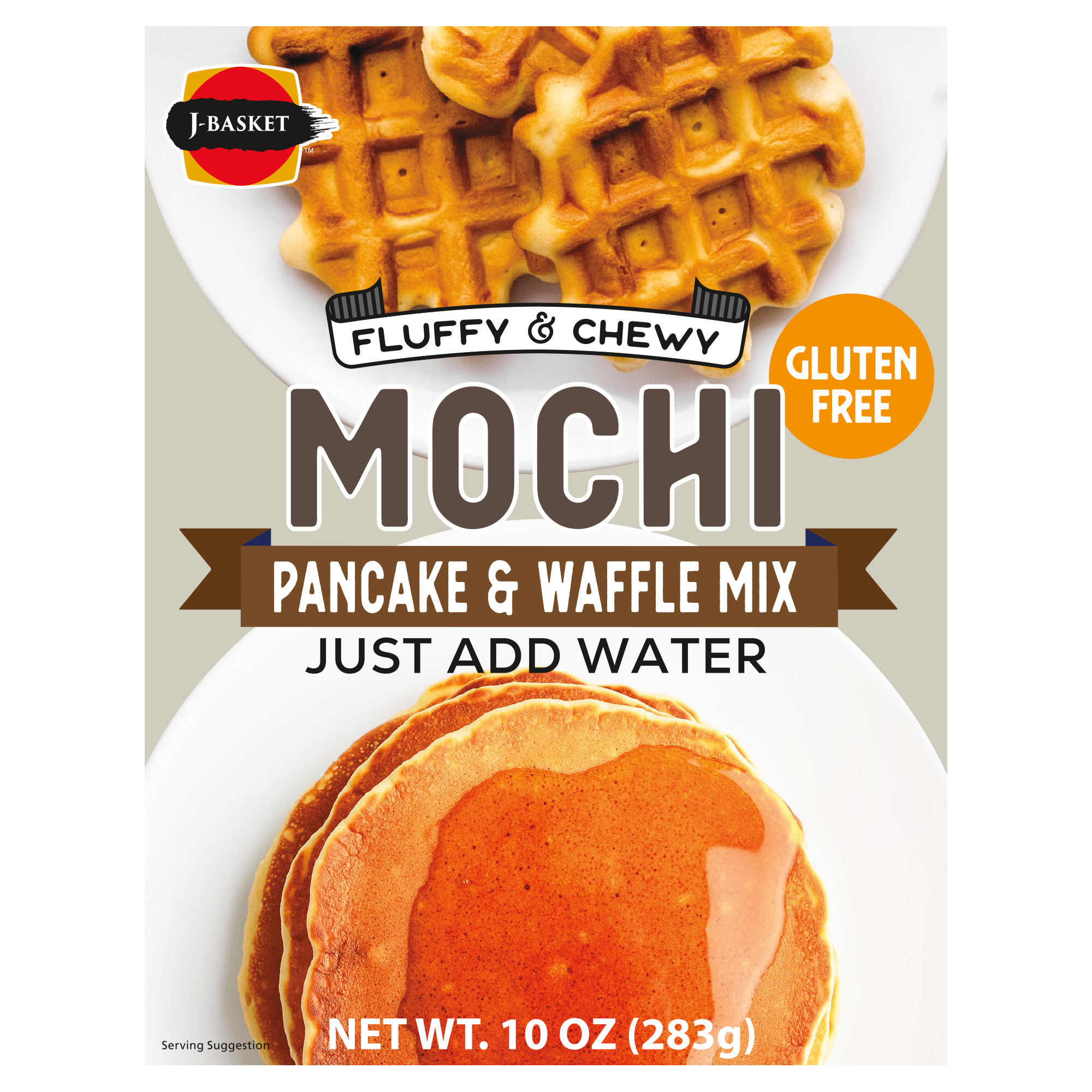 J-BASKET MOCHI PANCAKE & WAFFLE MIX GLUTEN FREE  6/10.00 OZ