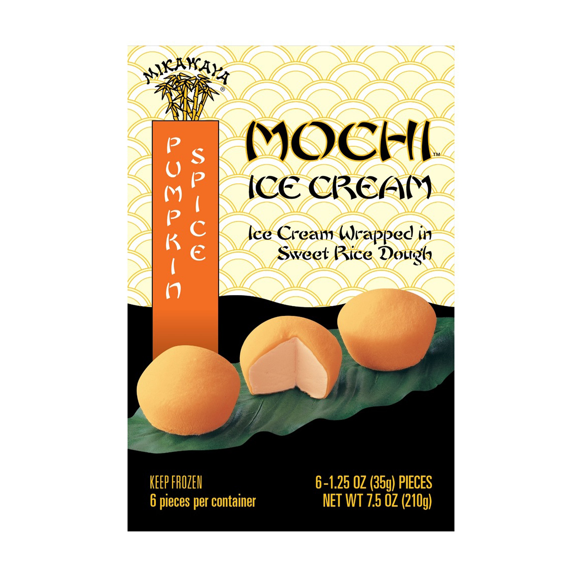 MIKAWAYA MOCHI ICE PUMPKIN SPICE 12/7.5Z