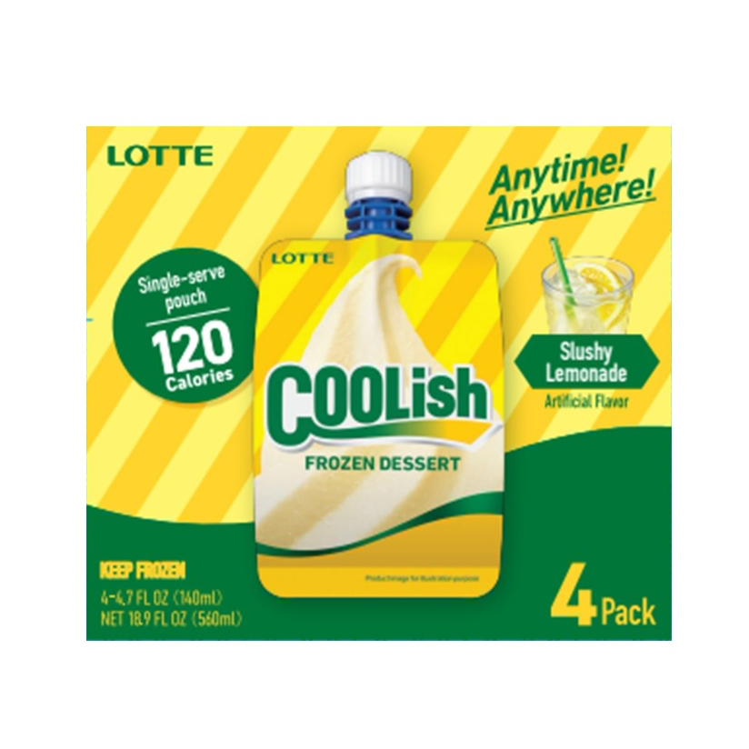 LOTTE COOLISH LEMONADE 4P     8/18.90 FZ