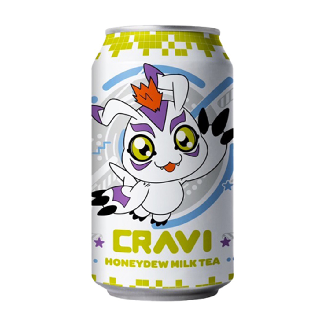 CRAVI DIGIMON HONEYDEW MILK TEA12/10.65Z