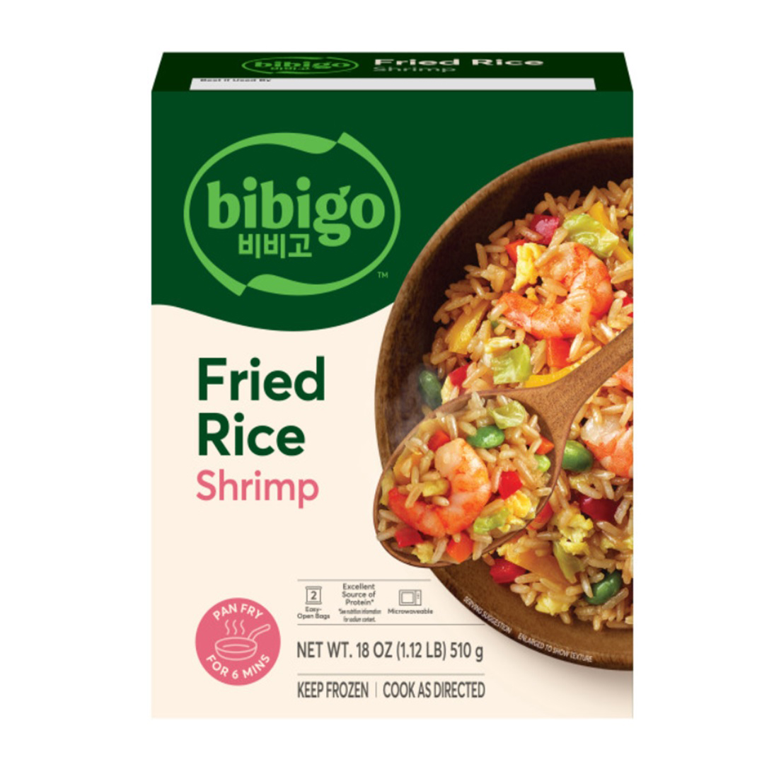 BIBIGO FRIED RICE SHRIMP      9/18.00 OZ