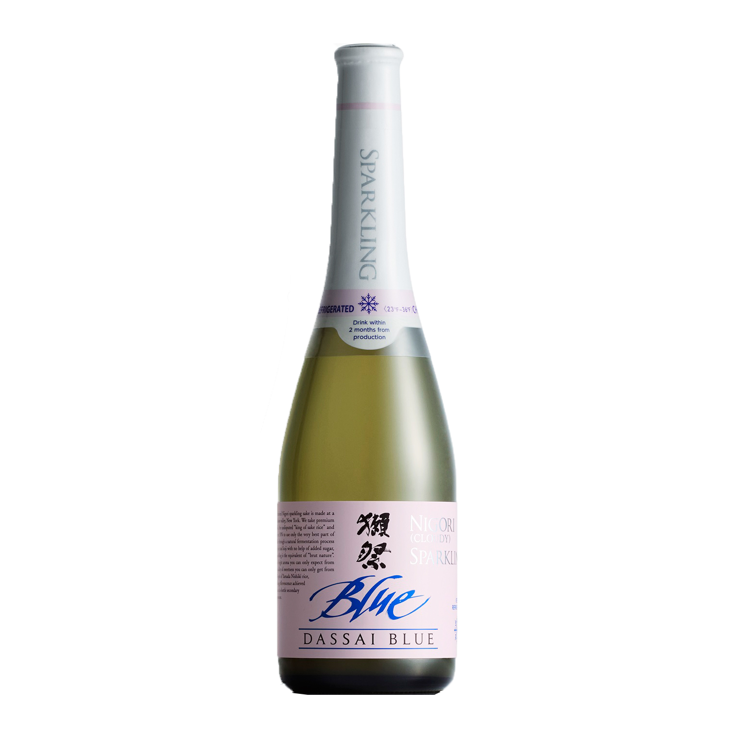 DASSAI BLUE TYPE 50 CLOUDY NIGORI SPARKLING SAKE  6/360 ML