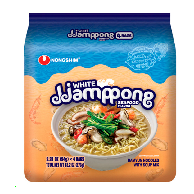 N.S WHITE JJAMPPONG SEAFOOD FLAVOR 4PC        8/13.2 OZ