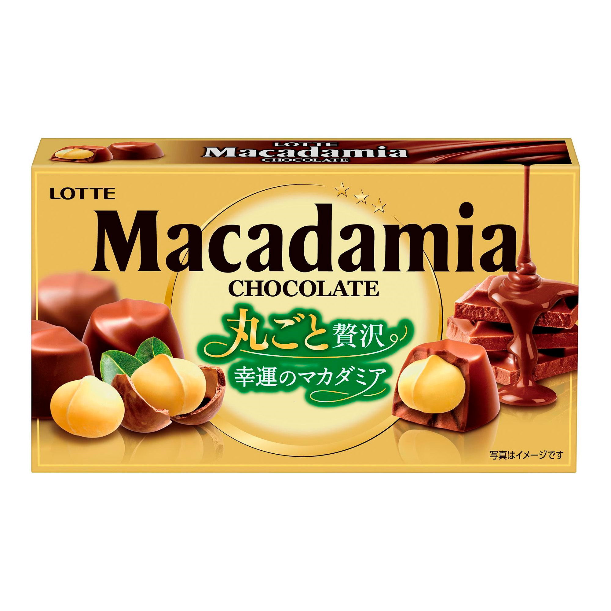 LOTTE MACADAMIA CHOCOLATE 9PC   8/10/2.36 OZ