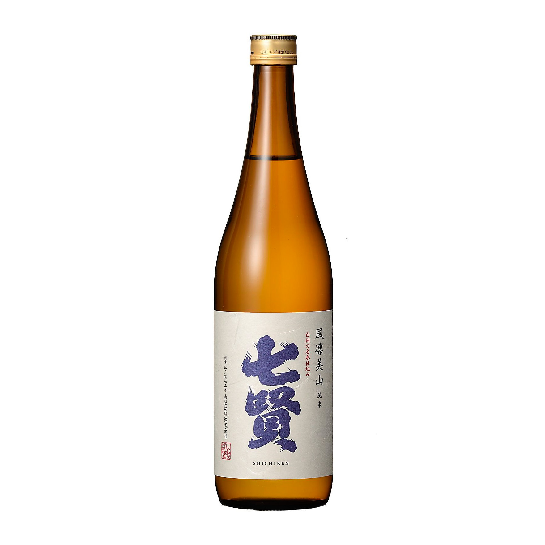 SHICHIKEN FURINBIZAN JUNMAI SAKE 12/720M