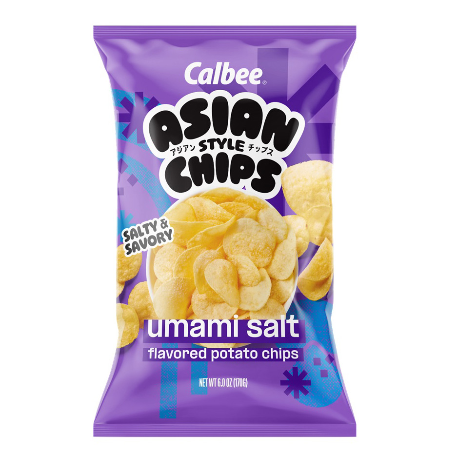 CALBEE ASIAN STYLE CHIPS UMAMI SALT 12/6.00 OZ