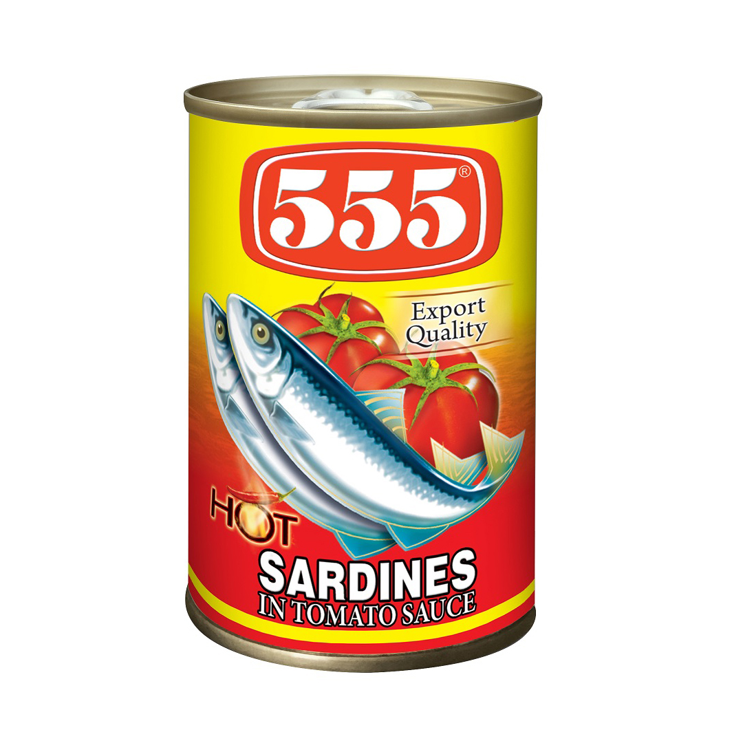 555 SARDINES IN TOMATO SCE HOT 24/5.50 Z